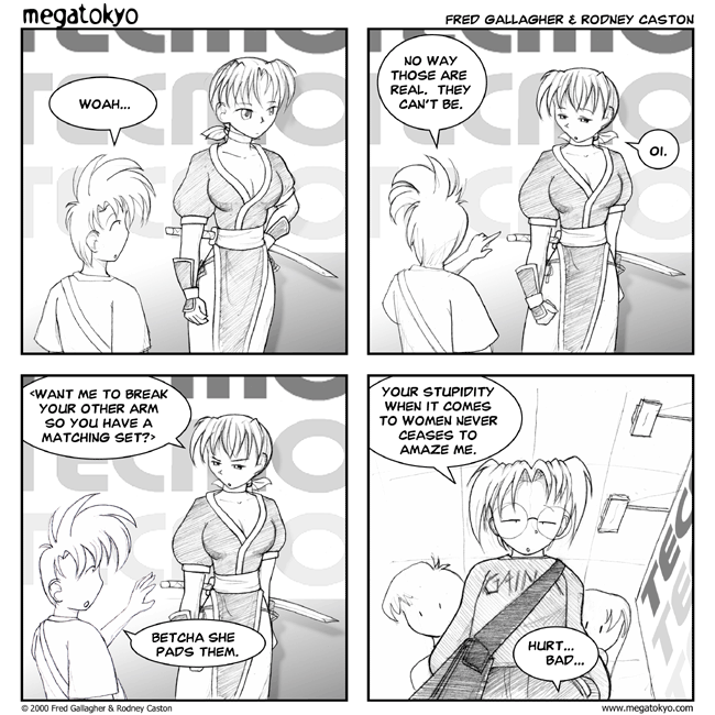 I place this one to show the Great Art of the comic and to show what kind of person Largo is! He sure knows the wrong thing to say...