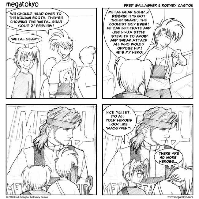 Our Favorite comic on our favorite game. Ouch, one great game hero down...